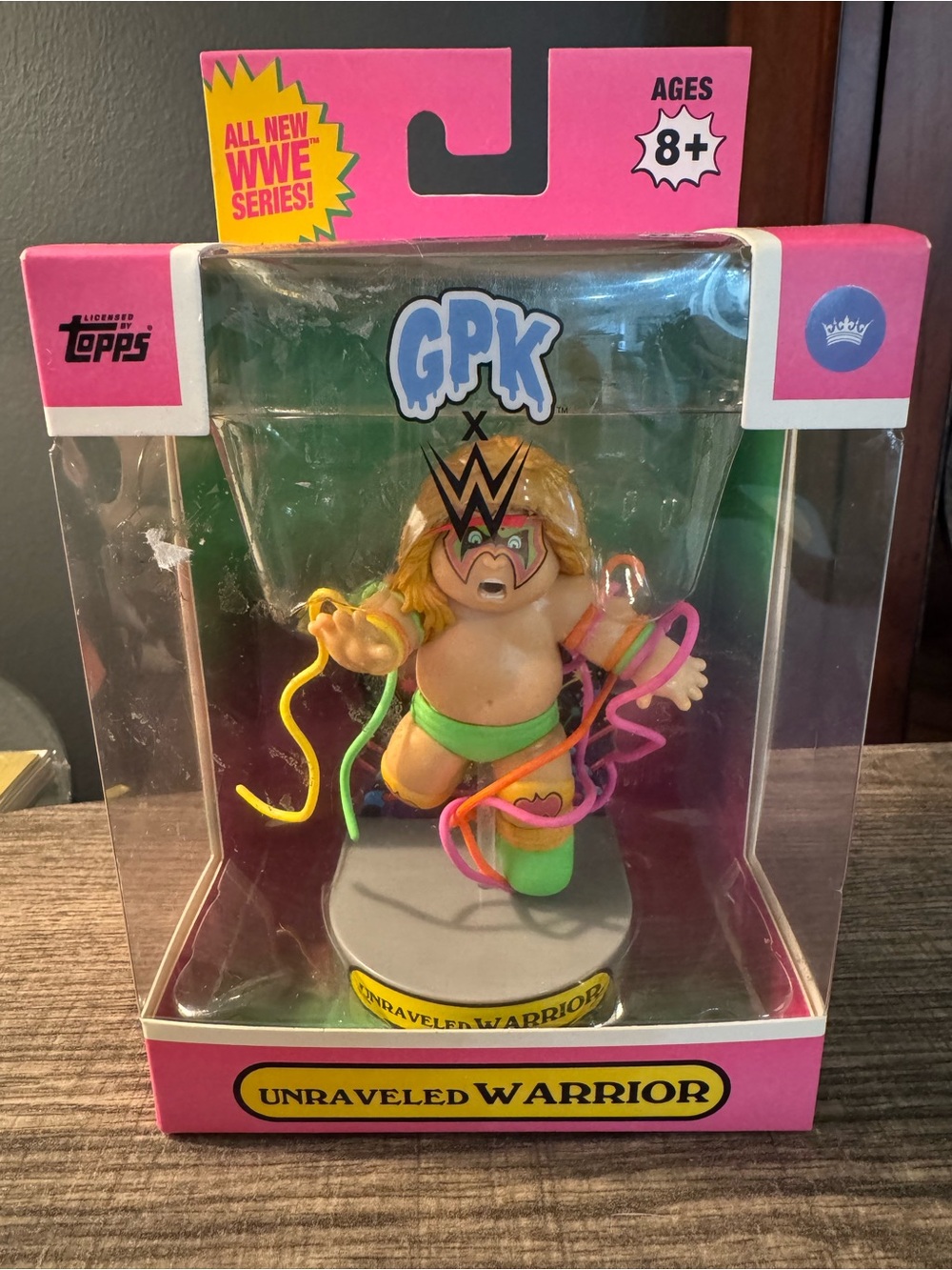 Garbage Pail Kids Unraveled Warrior Kids Toy Figure - Green New in Box (E-33)